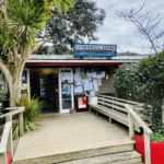 Shop front of Stonewall store Great Barrier Island