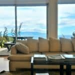 Comfortable living room at Xspot Great Barrier Island