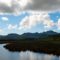 View of Hirakimata Mount Hobson across the Kaitoke Estuary