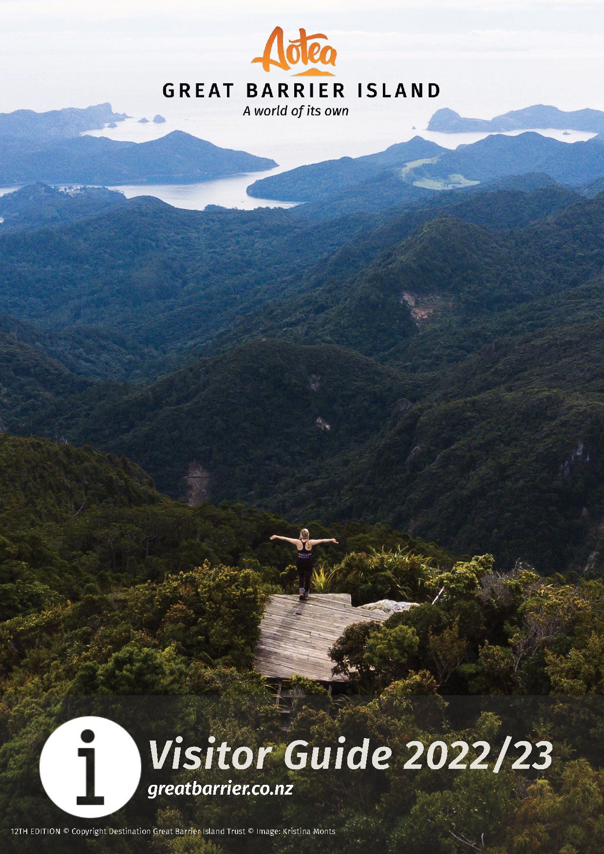 Aotea Great Barrier Island Visitor Guide 2022/23 Cover